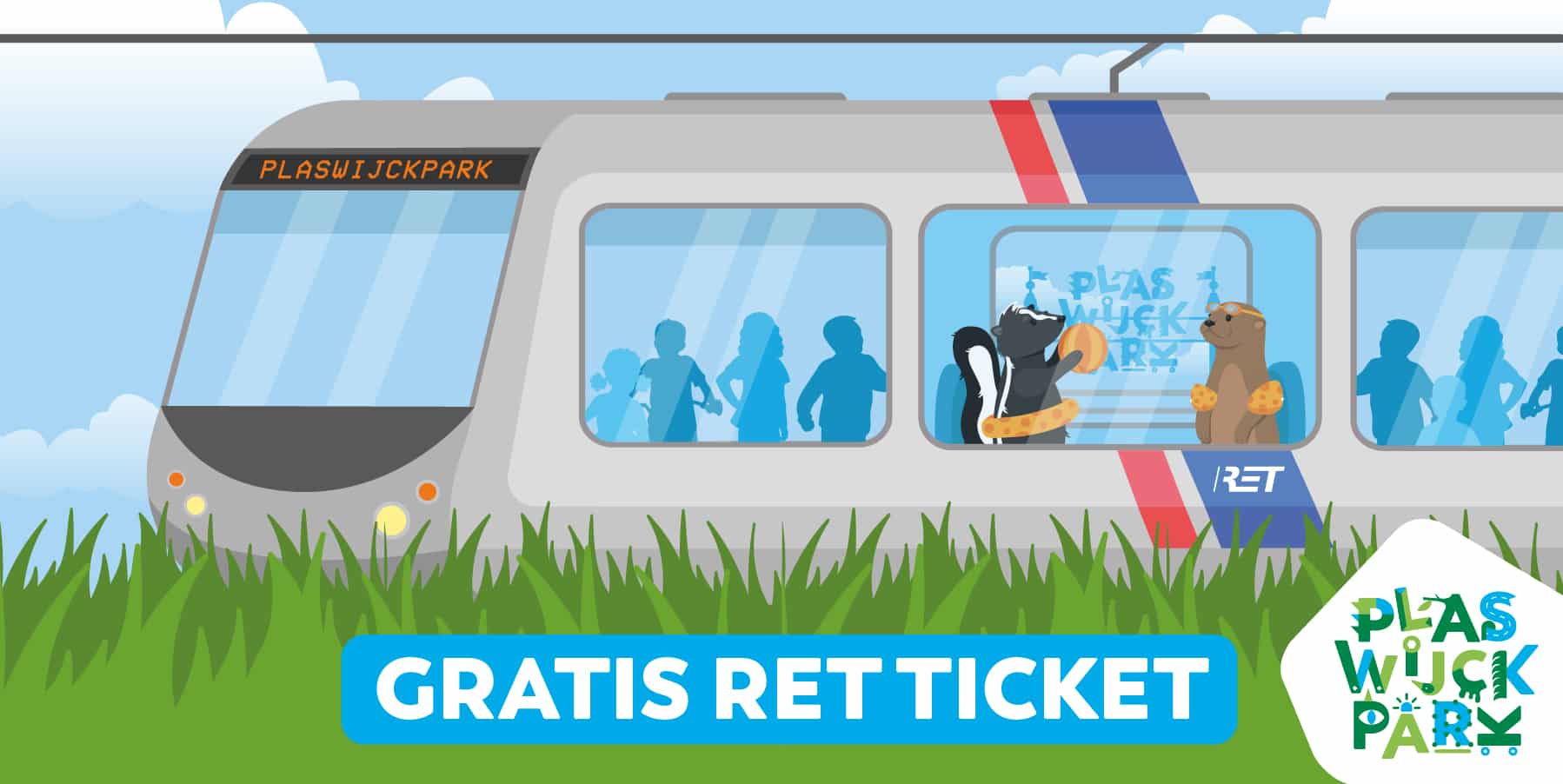 Met het OV naar Plaswijckpark? Dat kan nu helemaal gratis